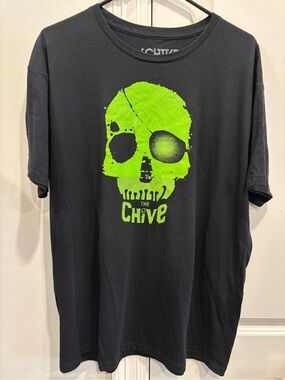 The Chive Goonies Never Say Die T Shirt XL Rare Sold Out One Eyed Willy Skull